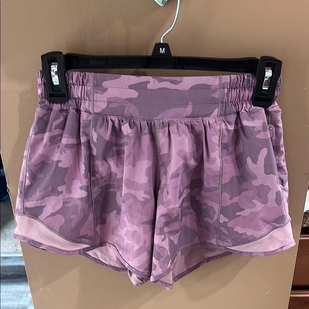 Women's Pink Camo Shorts